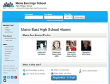 Tablet Screenshot of maineeasthighschool.org